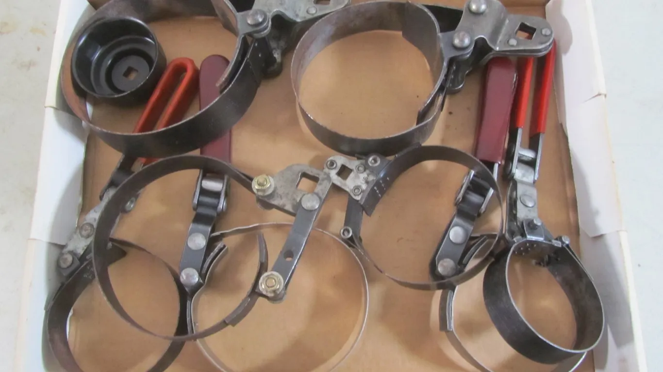 Lot Of Assorted Filter Wrenches