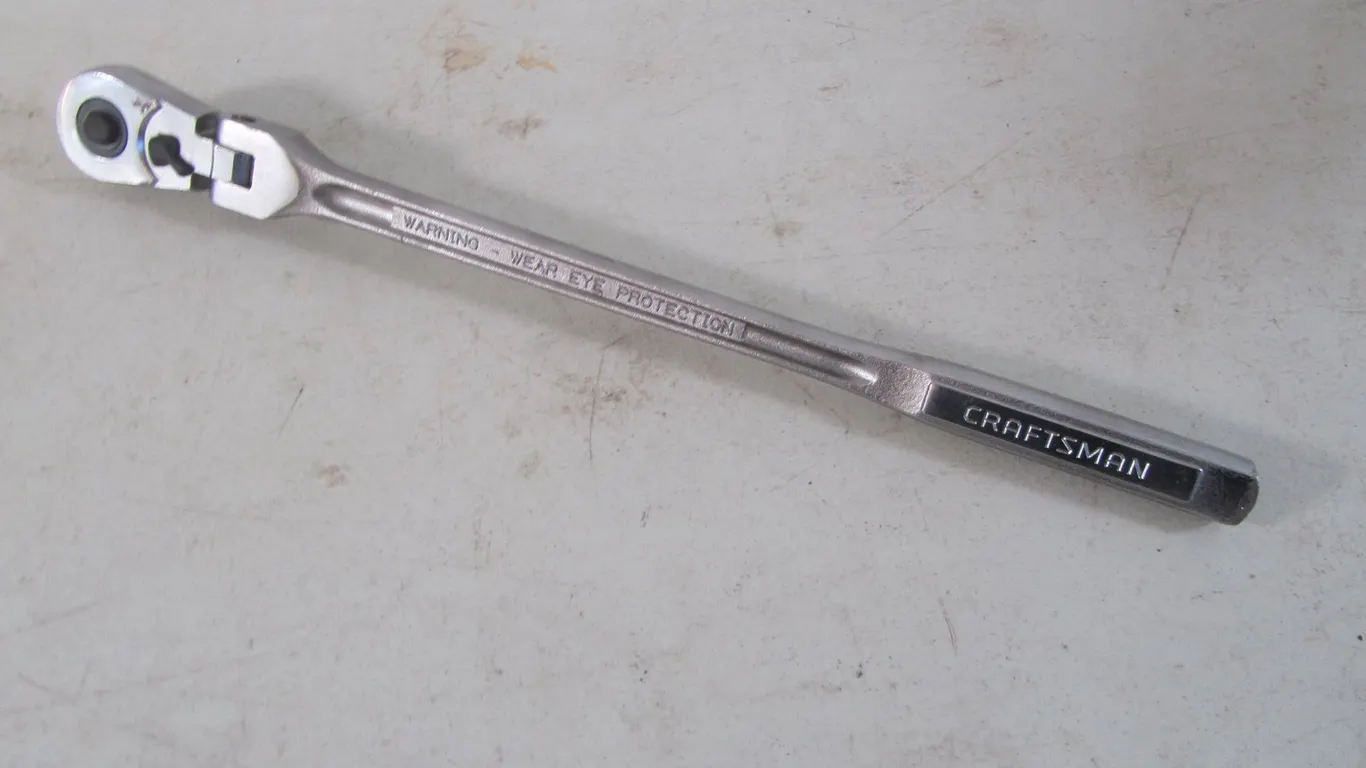 Craftsman 1/2" Drive Adjustable Head Ratchet Wrench