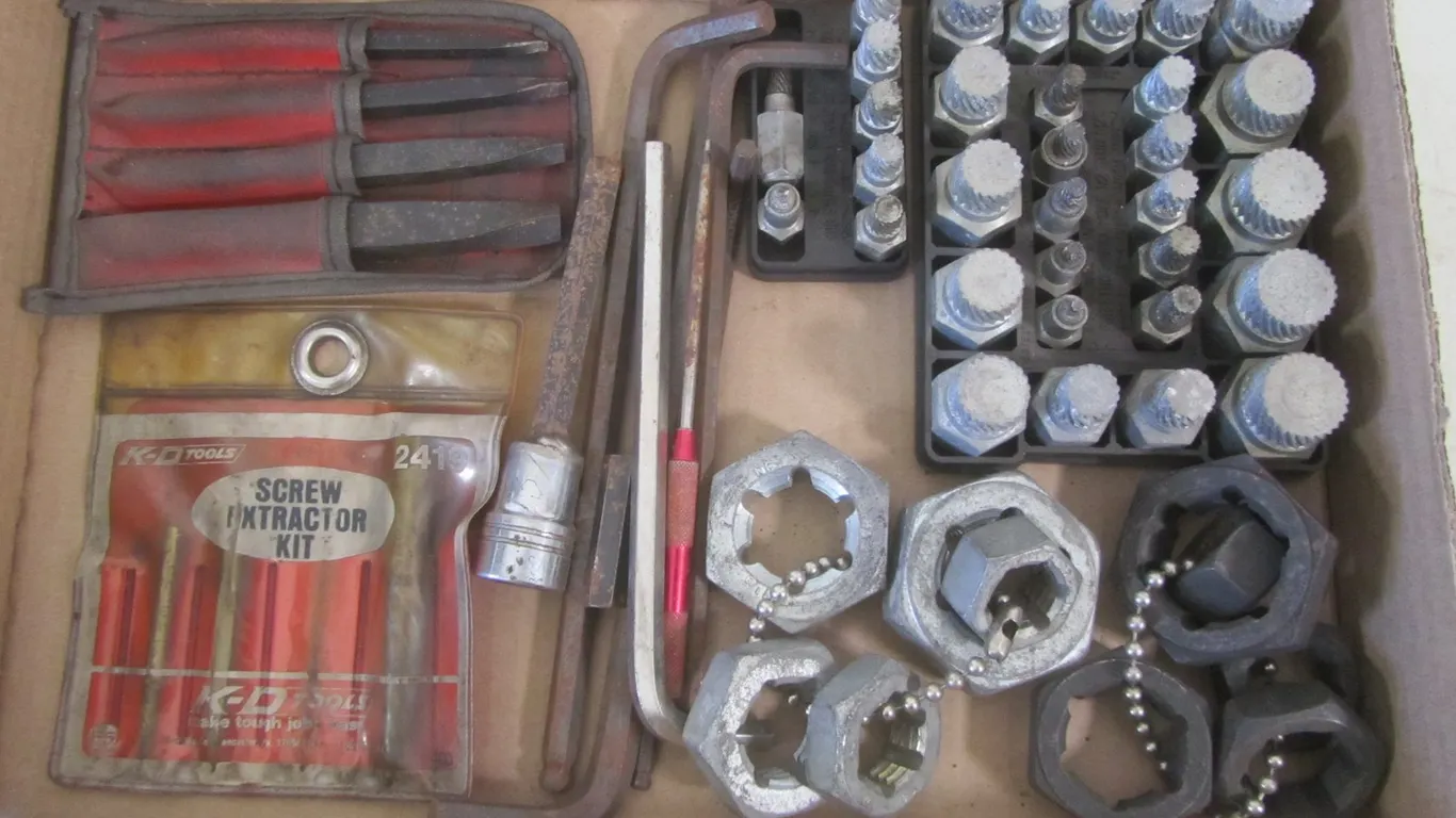 Flat Of Assorted Tools