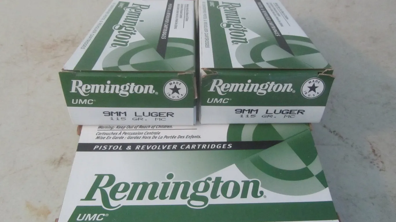 (150) 9mm Luger Rounds