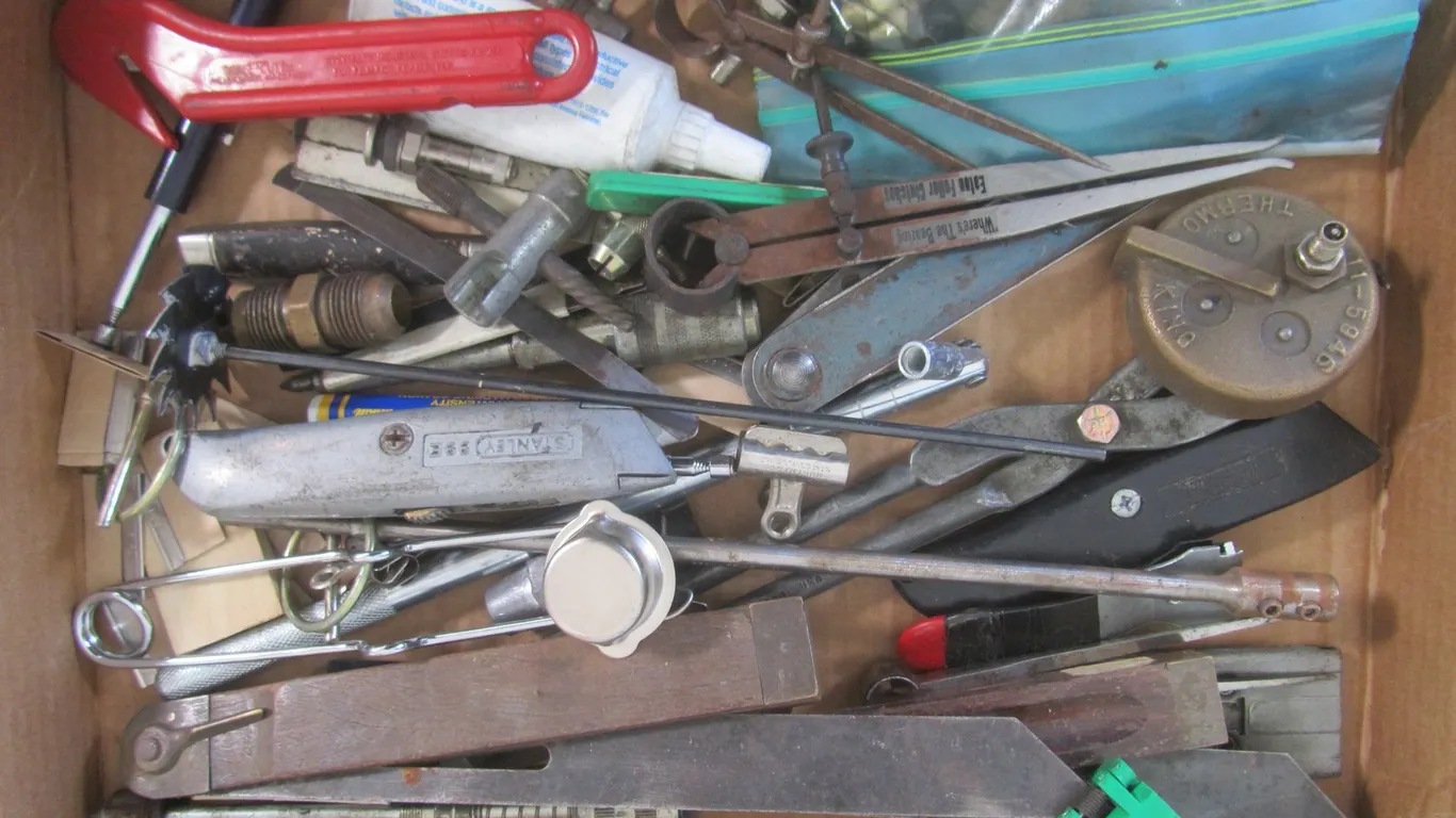 Flat of Assorted Tools