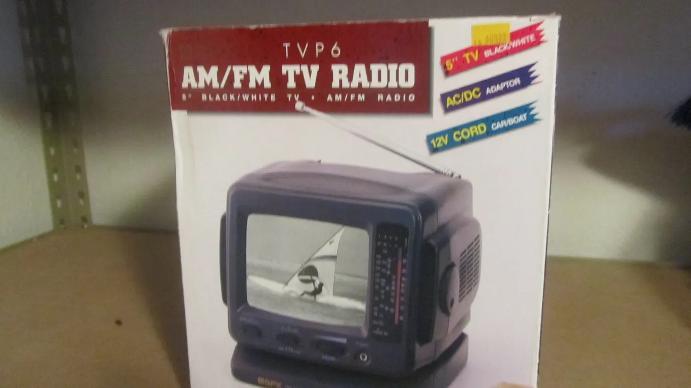 GPX AM/FM TV Radio