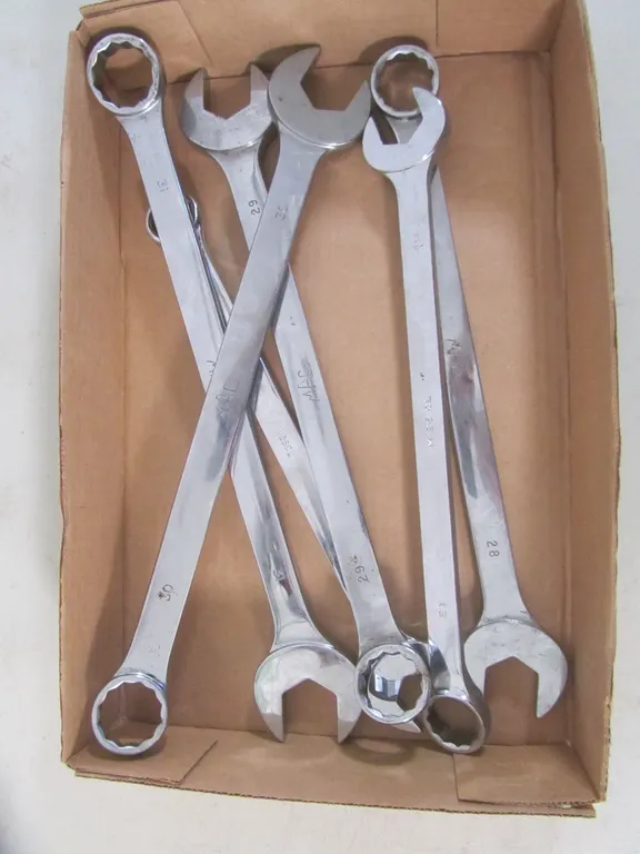 (6) Mac Tools Metric Combination Wrenches