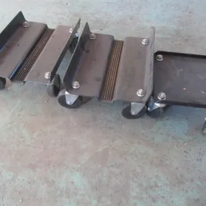 Set Of Snowmobile Dollies