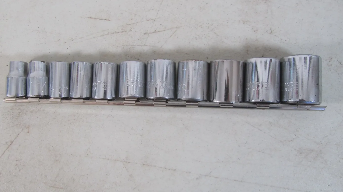 PowrKraft 11pc. 1/2" Drive SAE Socket Set