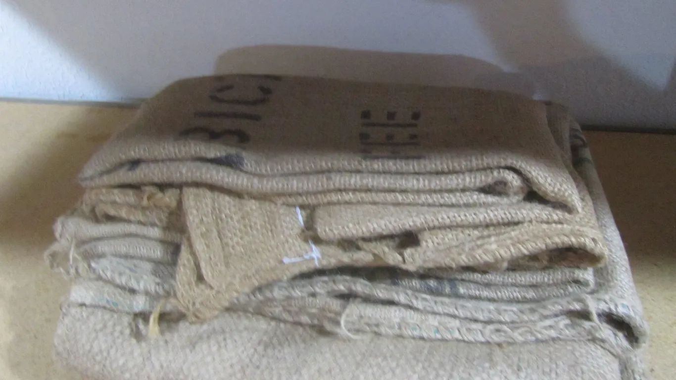 (5) Burlap Sacks