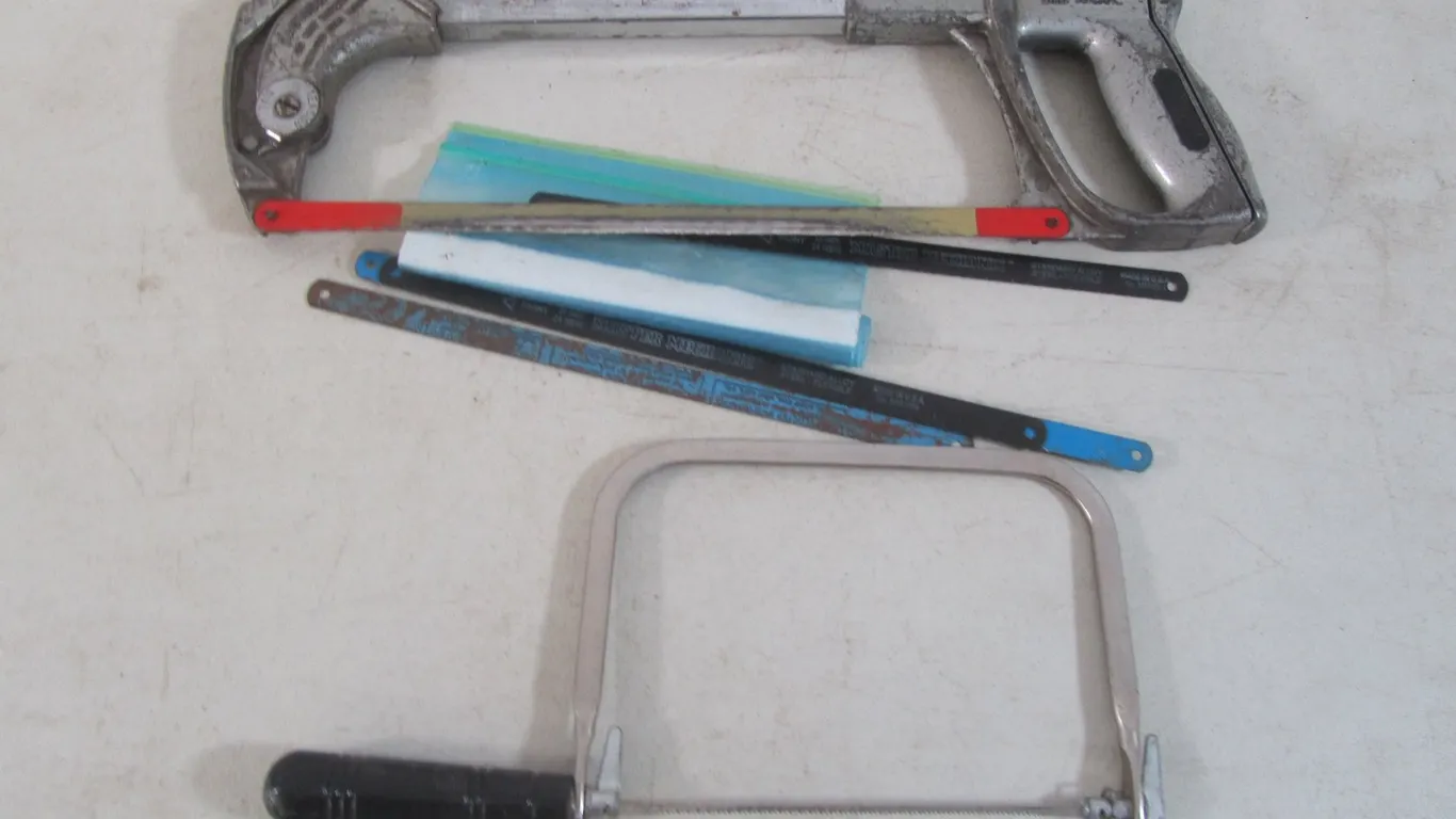 Adjustable Hack Saw And 6" Coping Saw