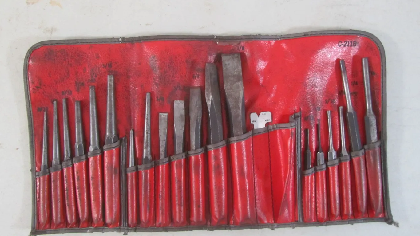 Snap-On Chisel And Punch Set
