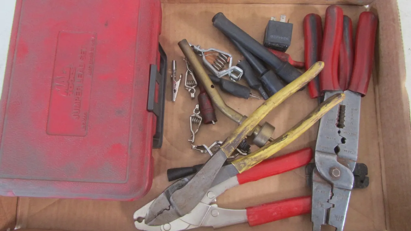 Flat Of Assorted Tools