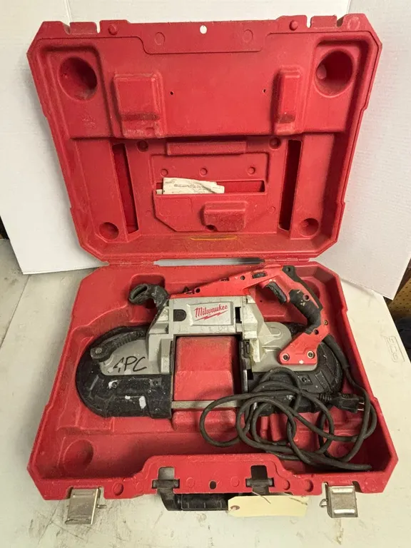 Milwaukee Deep Cut Band Saw and (2) Extra Blades