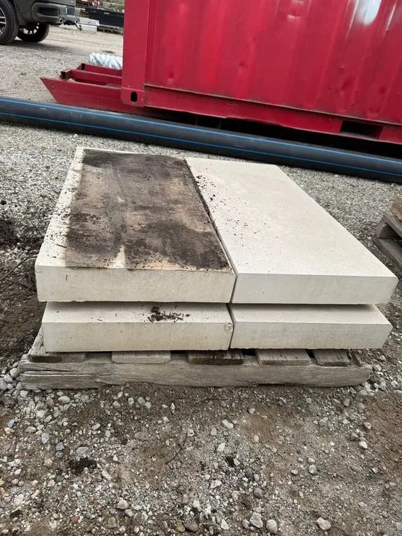 (7) Precast Cement Wall Seats