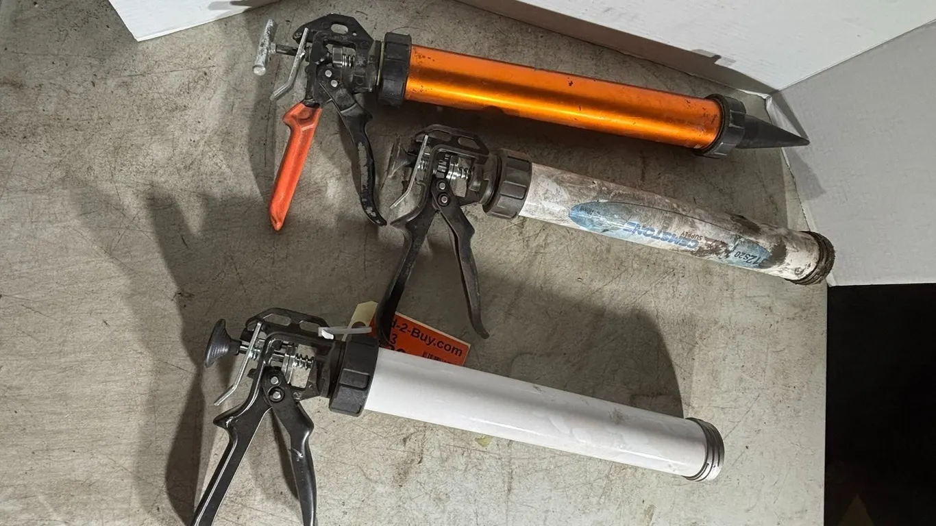 (3) Specialty Caulk Guns