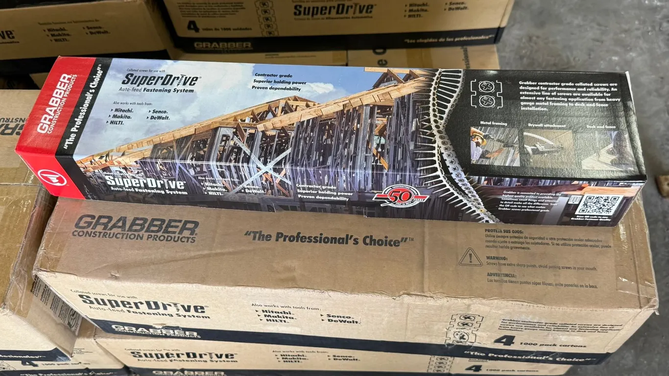 Grabber Collated Fasteners/ Deck and Fence Screws