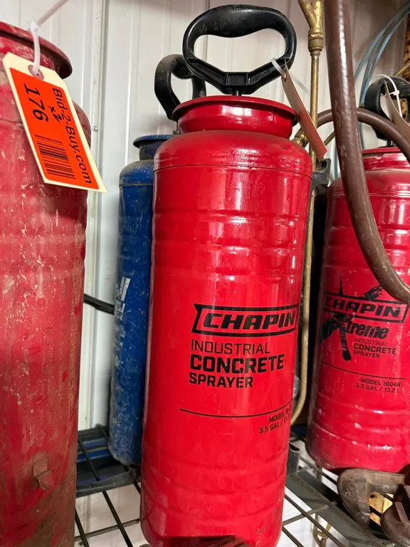 (2) Industrial Concrete Sprayer
