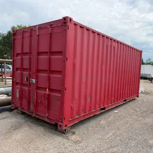 20' Sea Container With Cable Hook & Roll-Off Rails