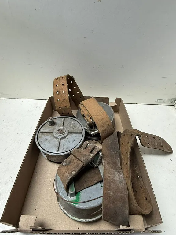 (2) Wire Reels with Belts