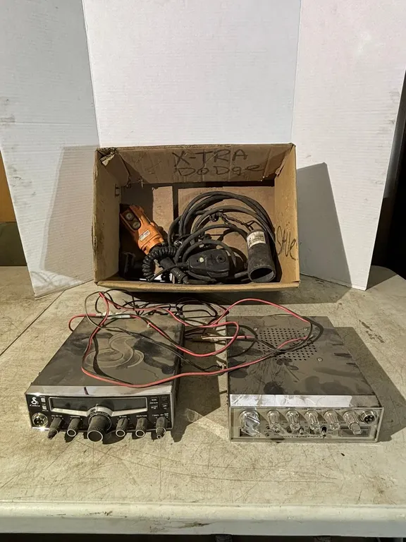 (2) Cobra CV Radios and Hoist Control