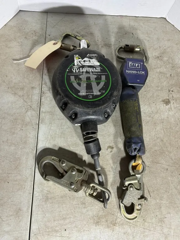 Safewaze Self Retracting Lanyard and Nano-Lok