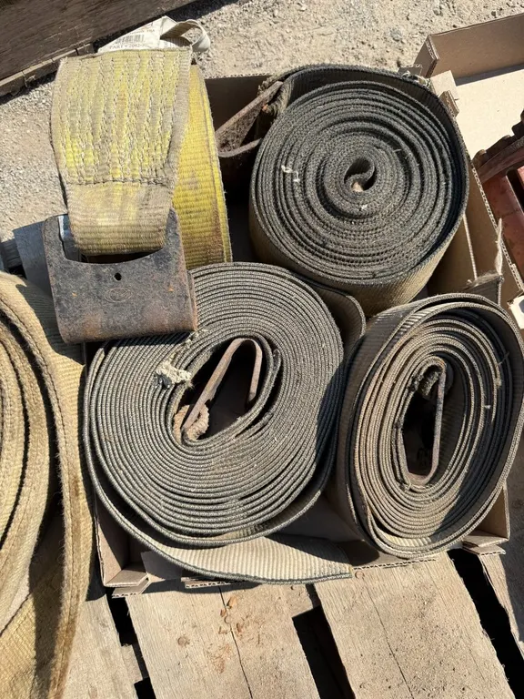 (5) 4" Wide Tie Down Straps