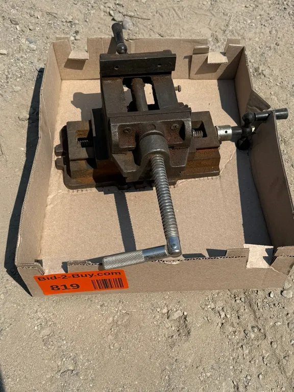 Cross- Slide Drill Press Vice