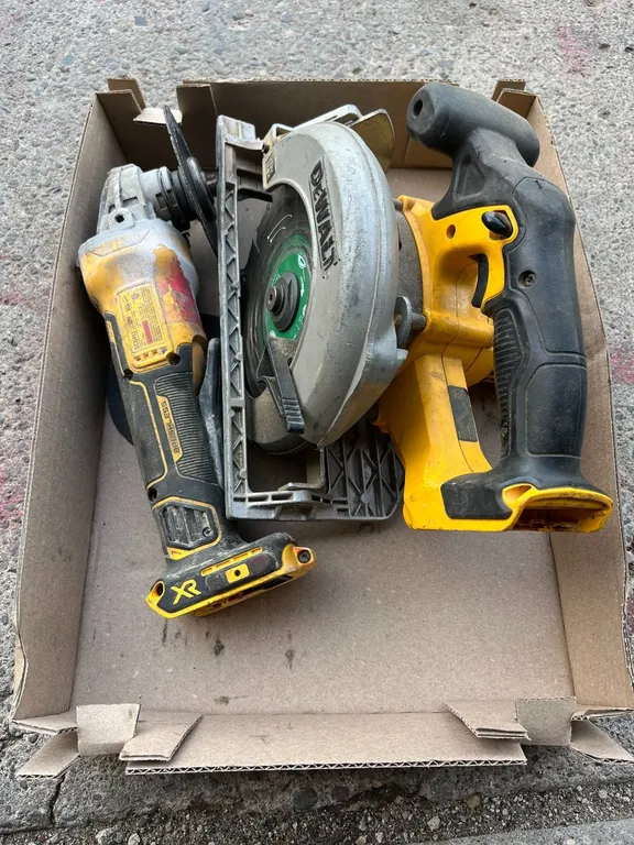 (2) DeWalt Battery Operated Power Tools