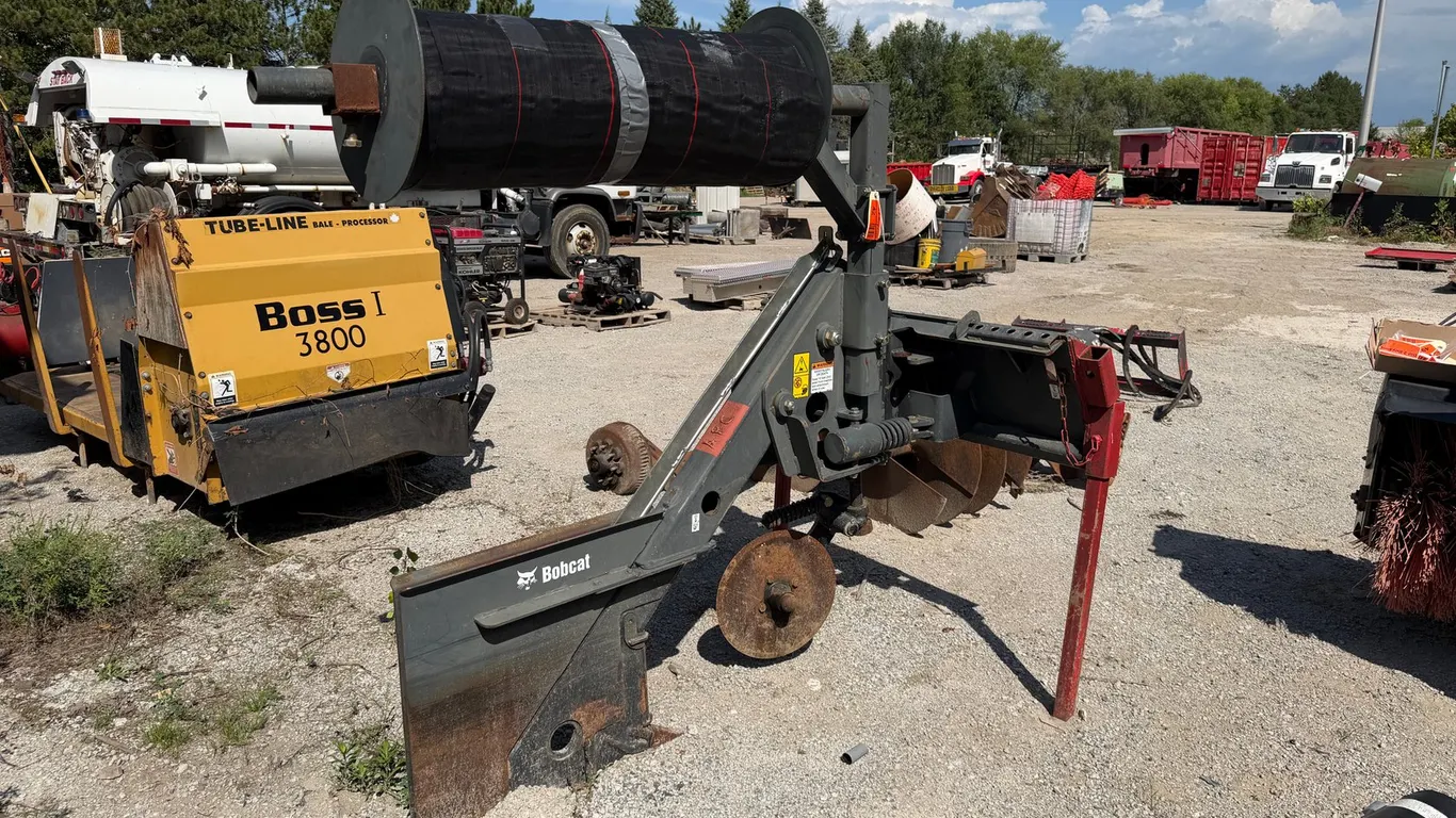 Bobcat Silt Fence Attachment