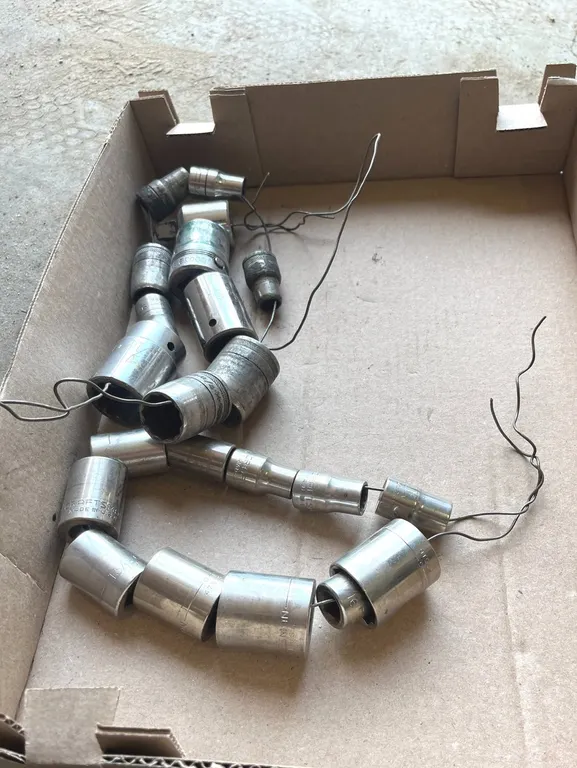 (21) Assorted Metal Sockets