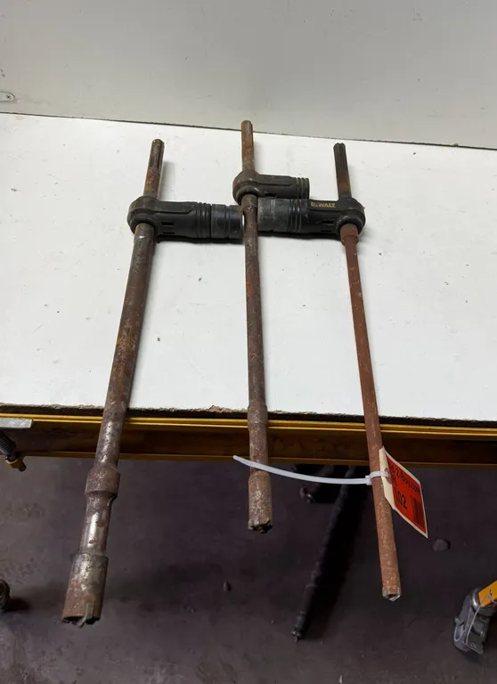 (3) Jack Hammer Boring Bits