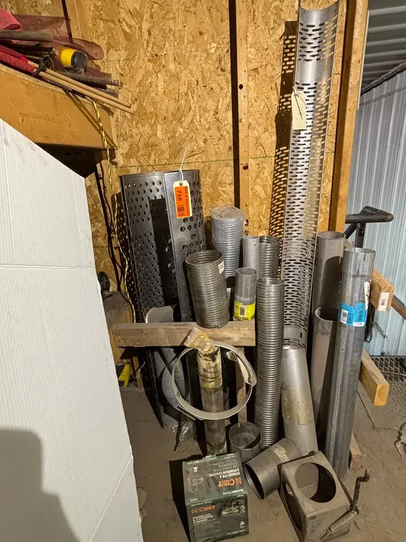 Assortment of Stainless Steel Pipes