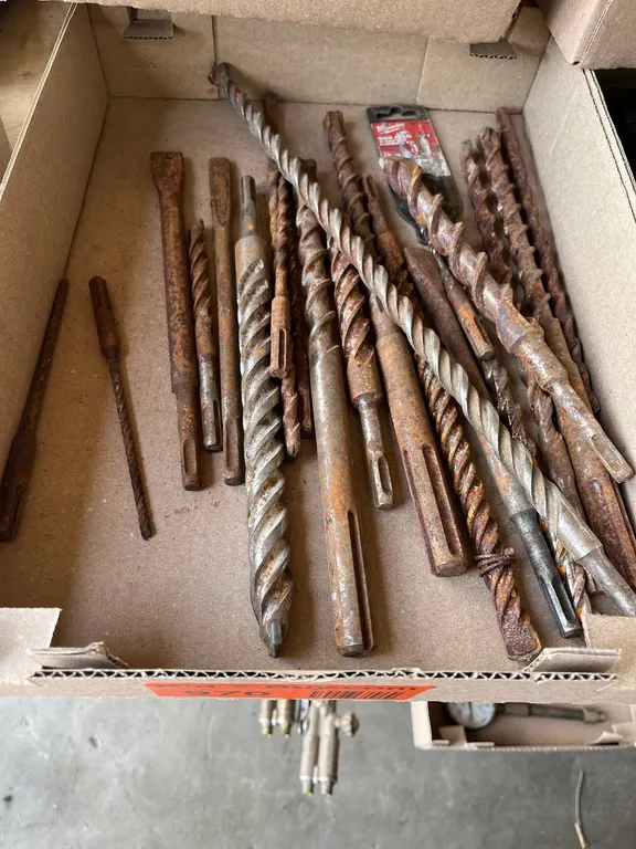 Assorted Masonry and Hammer Drill Bits
