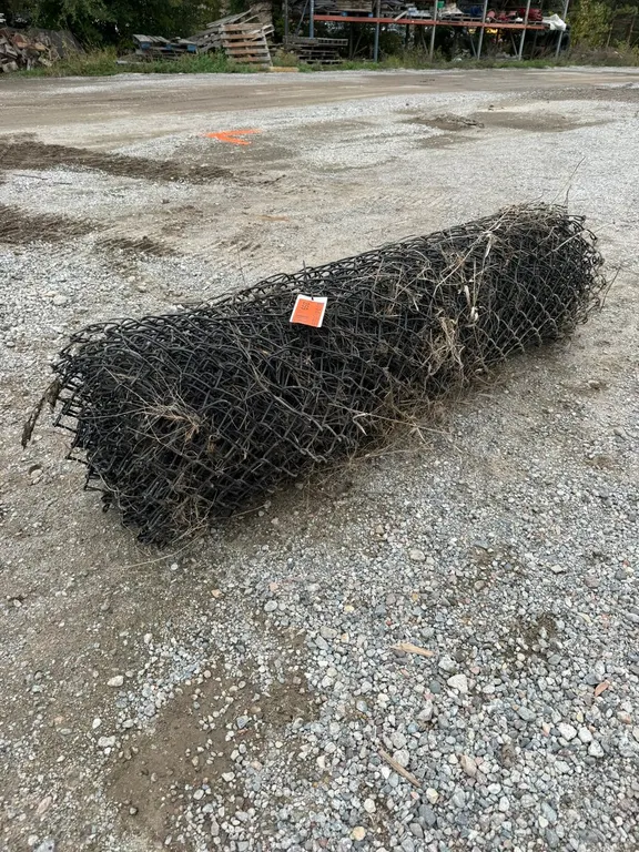 5' Tall Black Chain Link Fence Roll