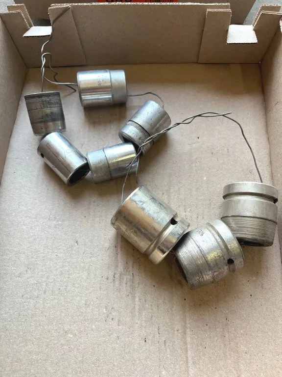 (8) Assorted Metal Sockets