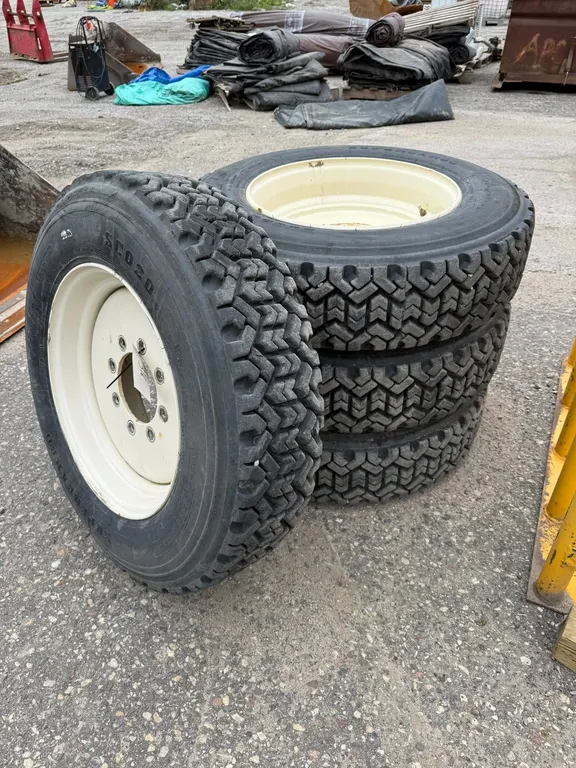 (4) Supercargo Tires on Rims