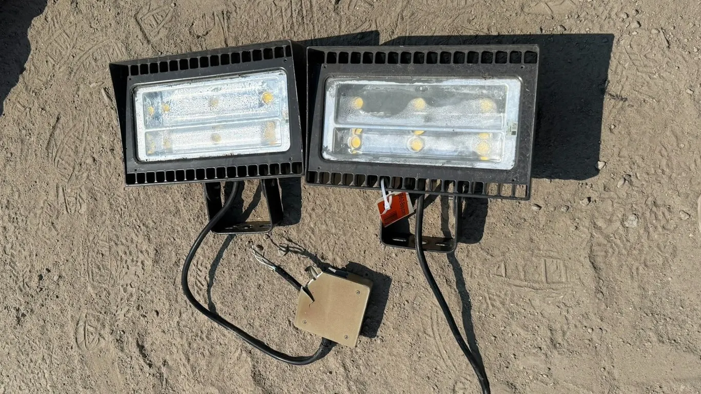 (2) RAB Construction Lights