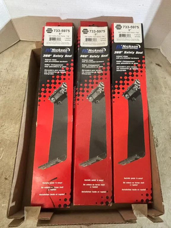 (3) Nickson 5" Exhaust Clamp