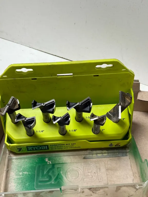 Ryobi 7-Piece Fastener Bits, 1" - 2"