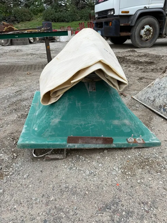 37" x 37" Hopper with Chute