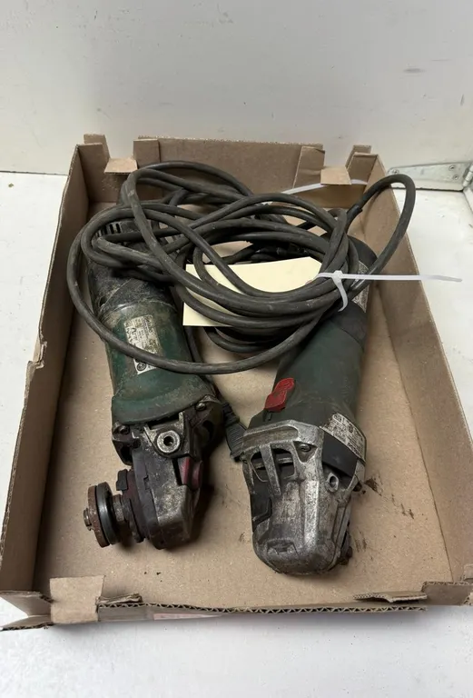 (2) Metabo Side Grinders