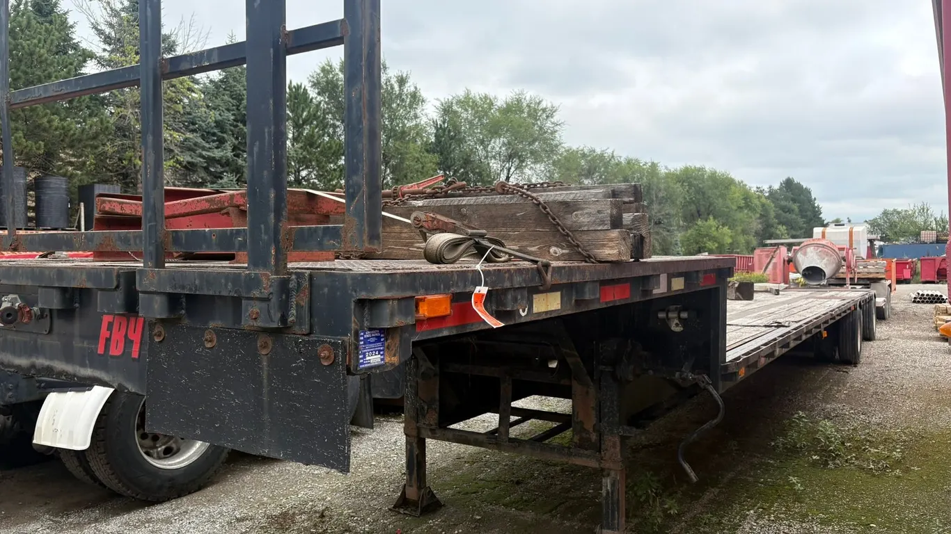 Step Deck Semi Trailer