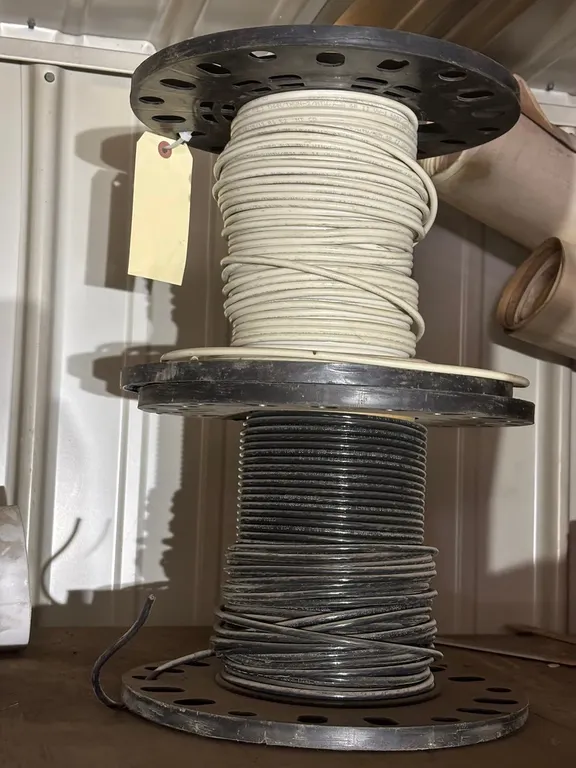 (2) Partial Spools of Wire