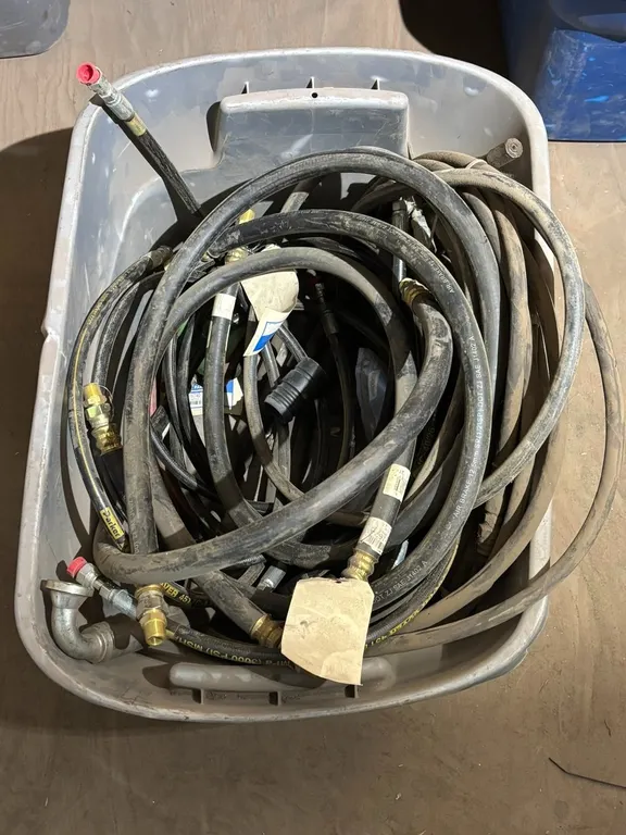 Assortment of Hydraulic Hoses