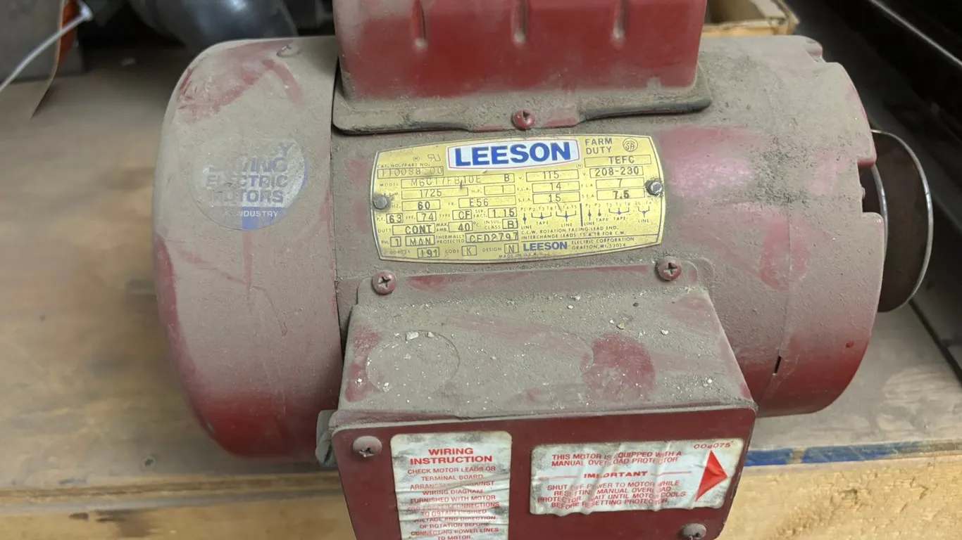 Leeson Farm Duty Electric Motor