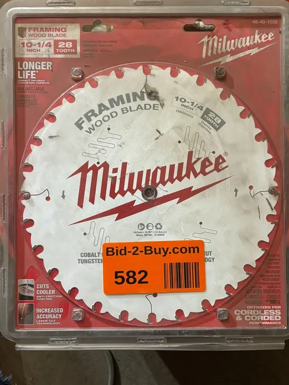Milwaukee 10-1/4" Framing Wood Blade