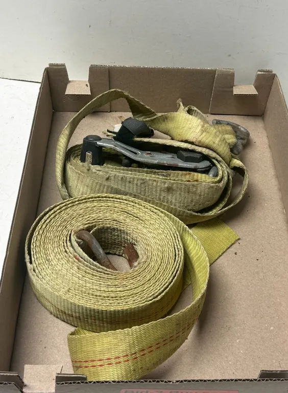 Yellow Tie Down Straps