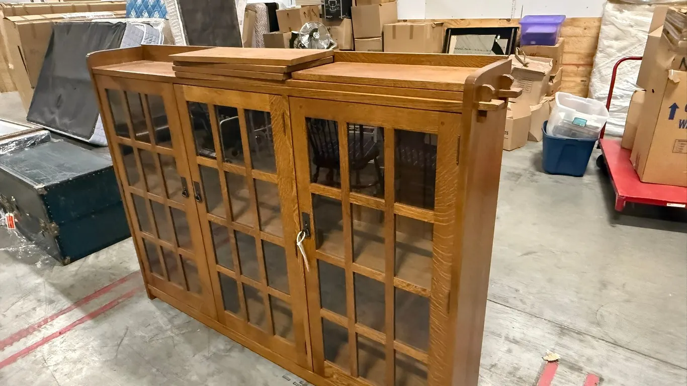 Fayetteville Three Door Bookcase