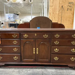 Drexel Dresser and Trifold Mirror