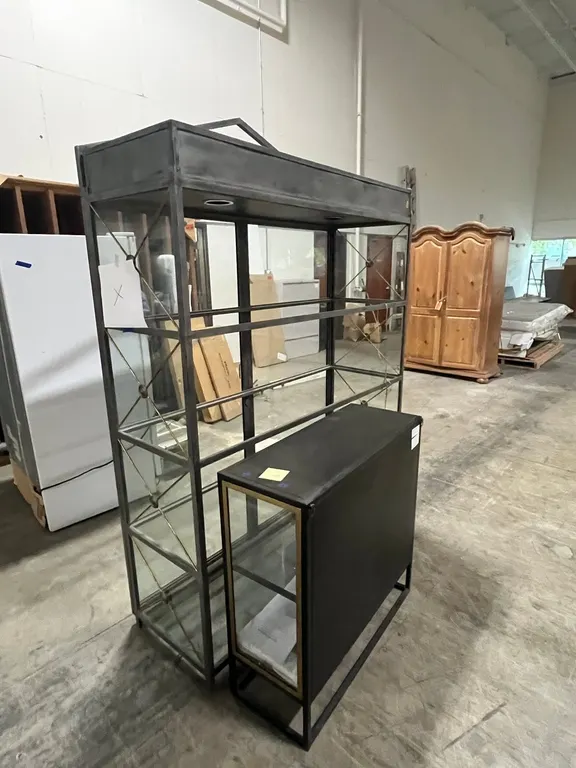 (2) Cabinets