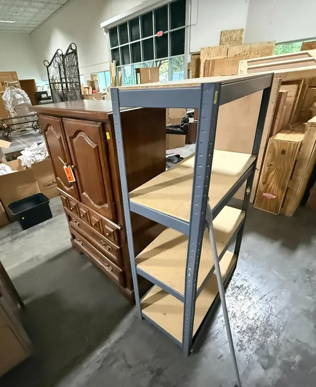 (2) Dressers, Rolling Chair and Shelf