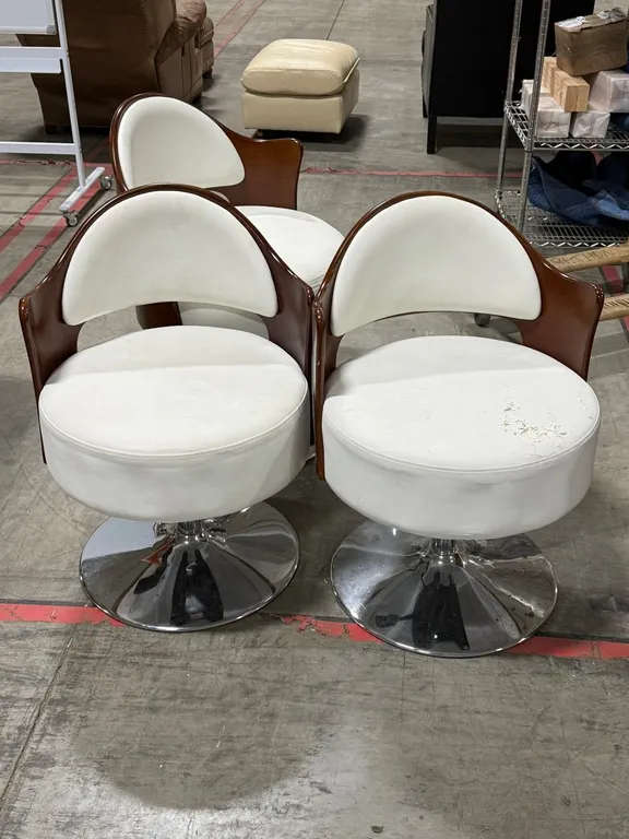 (3) Swivel Chairs