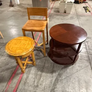 (2) Round Tables and (1) Chair